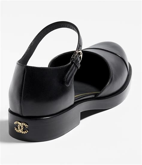 chanel mary janes black